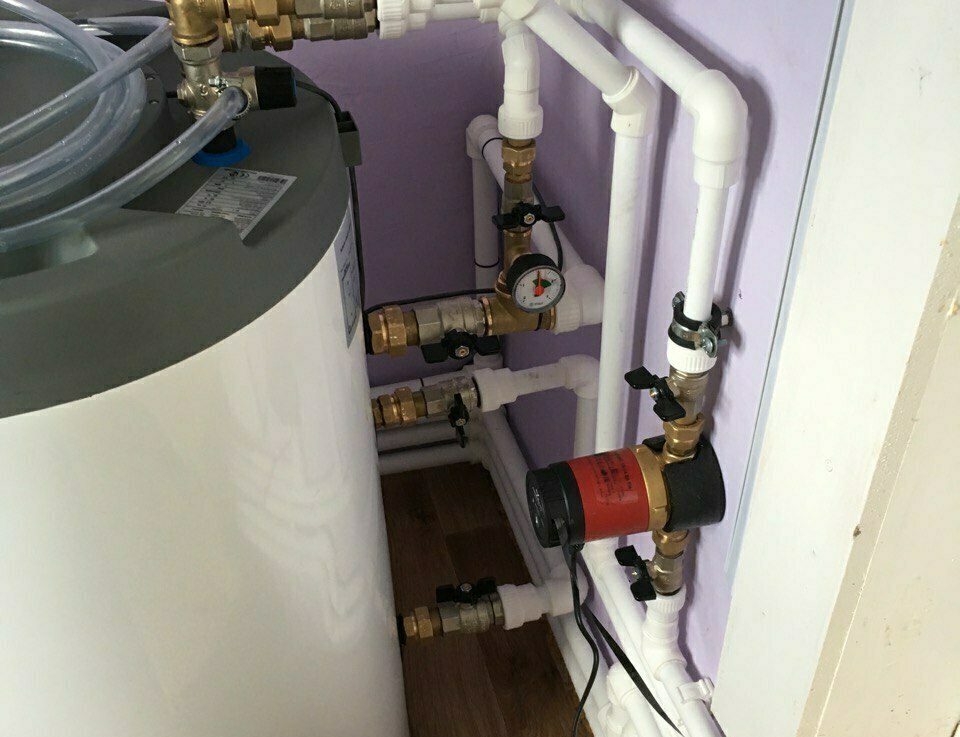 Монтаж систем отопления, водоснабжения