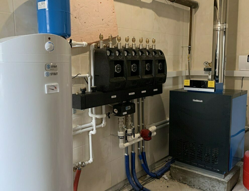 Монтаж систем отопления, водоснабжения