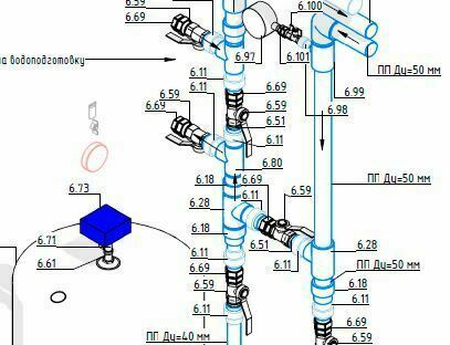 Монтаж систем отопления, водоснабжения